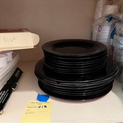 8!! Eight different egg trays for deviled egg service. 2 Glass Pizza dishes