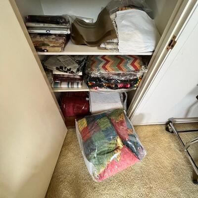 Contents of linen closet