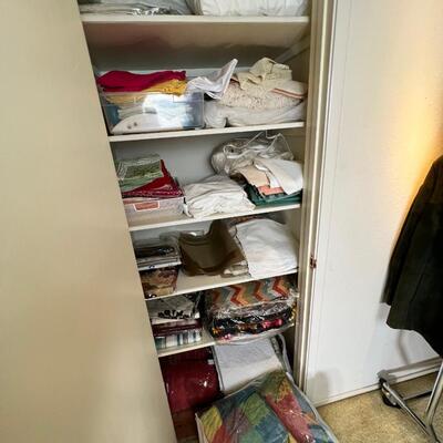 Contents of linen closet