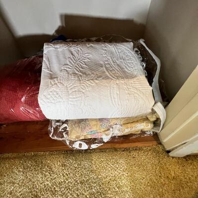 Contents of linen closet