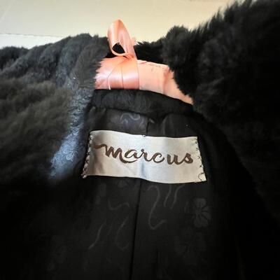 Black fun shortie and black velvet cover up Large