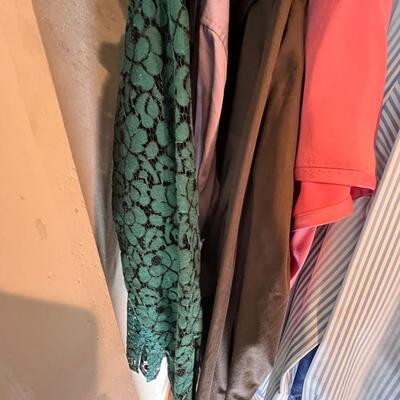 left side closet Woman's clothing
