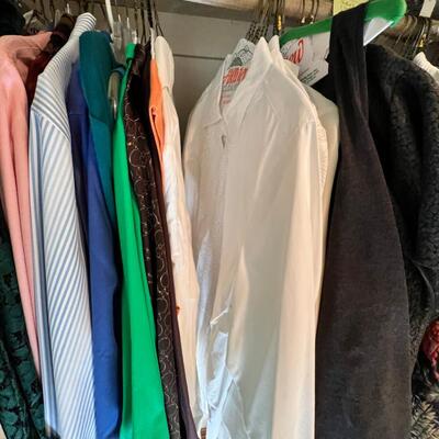 left side closet Woman's clothing