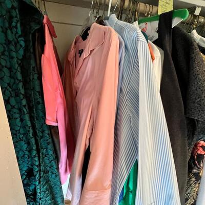 left side closet Woman's clothing