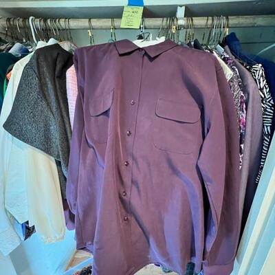 left side closet Woman's clothing