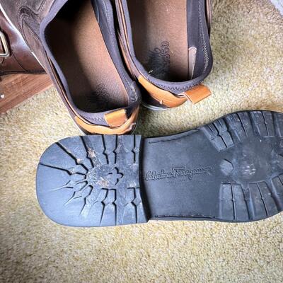 Men's clothing suits, ties, size 11 shoes