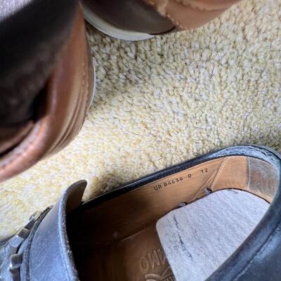 Men's clothing suits, ties, size 11 shoes