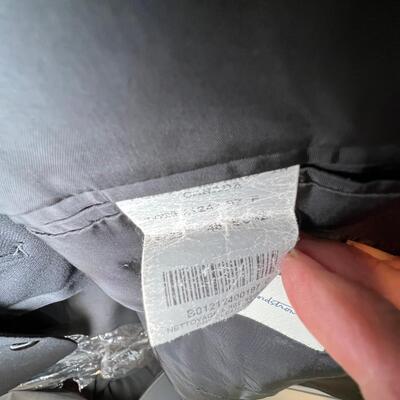 Men's clothing suits, ties, size 11 shoes