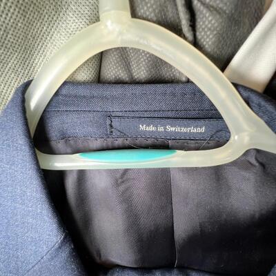 Men's clothing suits, ties, size 11 shoes