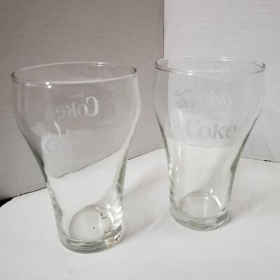 7 Coca-Cola Drinking Glasses