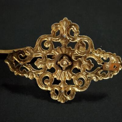 Home Interiors Gold Metal Wall Sconces - Set of 2