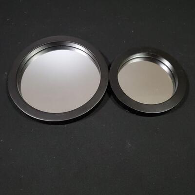 2 Circle Mirrors Wall DÃ©cor - 7'' & 9''