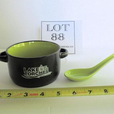 Soup Bowl and Spoon, Lake of the Torches