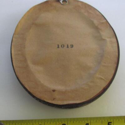 Small Antique Oval Picture