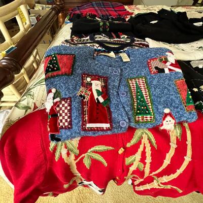Holiday woman's sweaters large sizes