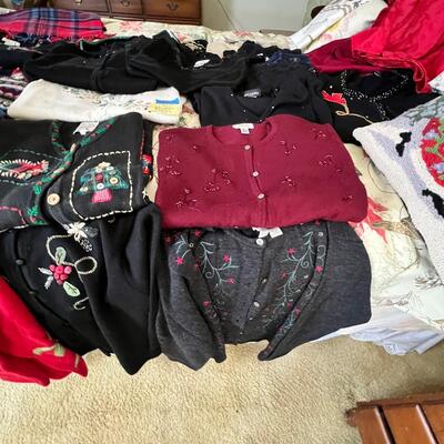 Holiday woman's sweaters large sizes