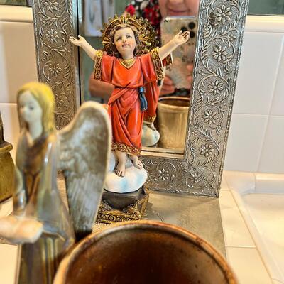 Mary and Jesus figurine lot