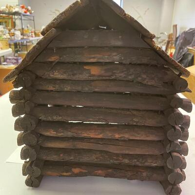 Rustic log cabin