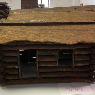 Rustic log cabin