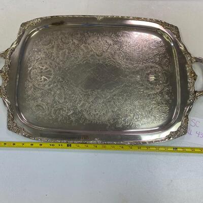 Heritage 1847 Rogers Brothers silver plated tray