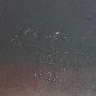 Heritage 1847 Rogers Brothers silver plated tray