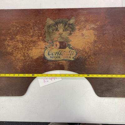 Corticelli advertising piece