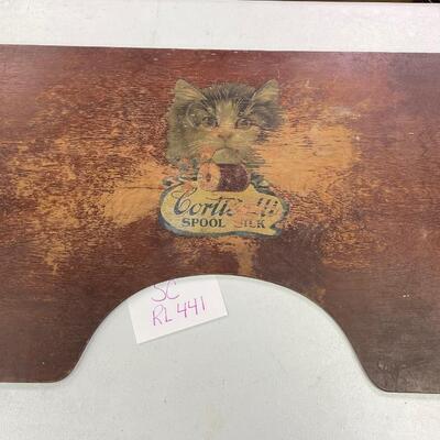 Corticelli advertising piece