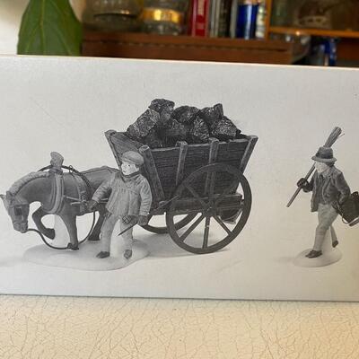 Department 56 ~ Delivering Coal for the Hearth