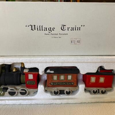 Department 56 ~â€ Village Trainâ€