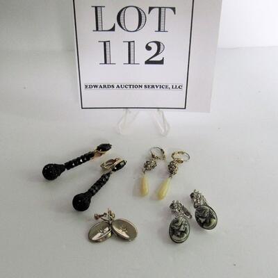 Vintage Jewelry Lot, Earrings, Lewis Segal, Cal