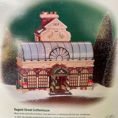 Department 56~ Regent Street Coffeehouse