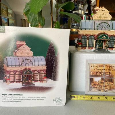 Department 56~ Regent Street Coffeehouse