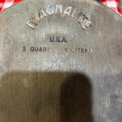Vintage Magnalite professional double boiler/steamer