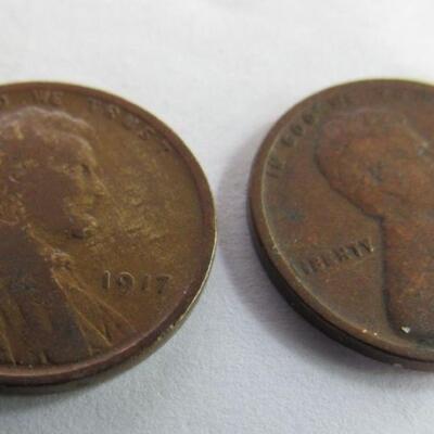 56 Wheat Back Pennies, Oldest ones; 1917, 1920, 1926, 1934, 1939