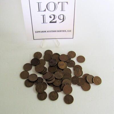 56 Wheat Back Pennies, Oldest ones; 1917, 1920, 1926, 1934, 1939