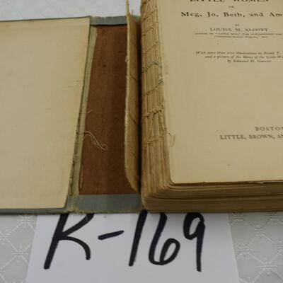 Antique Louisa M. Alcott's LITTLE WOMEN Book