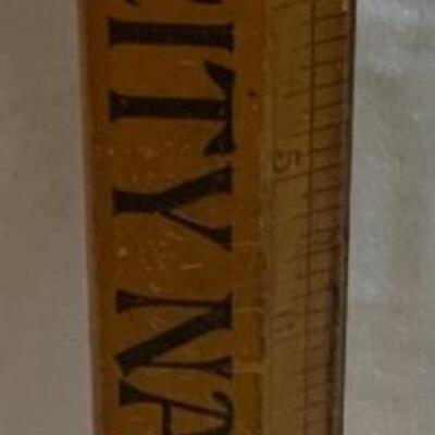 Vintage Wood ðŸªµ Rulers ðŸ“ with advertising  - 15â€ each approx