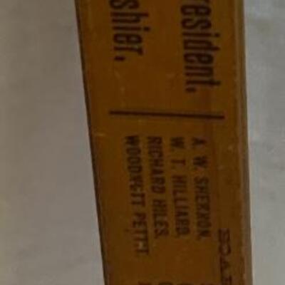 Vintage Wood ðŸªµ Rulers ðŸ“ with advertising  - 15â€ each approx
