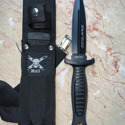 United XM 48 stainless steel combat toothpick knife