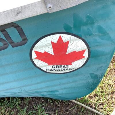 5231 Andrea Dory Great Canadian Fiberglass Canoe