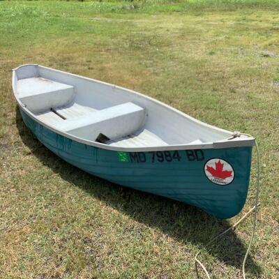 5231 Andrea Dory Great Canadian Fiberglass Canoe