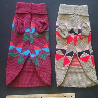 2 Dog Sweaters - Like New - No Tags - B