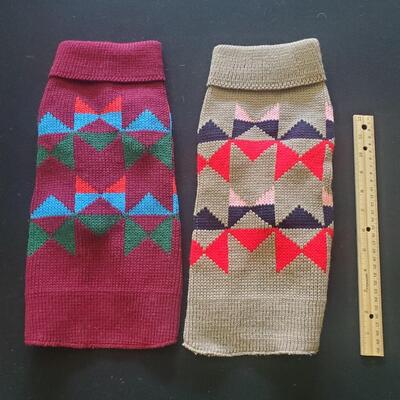 2 Dog Sweaters - Like New - No Tags - B