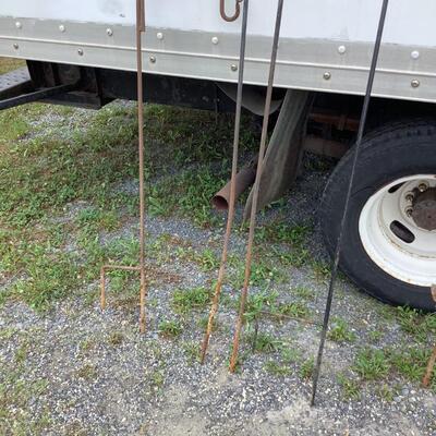 5235 LOT of Qty (6) Basket Hanging Shepard Hooks