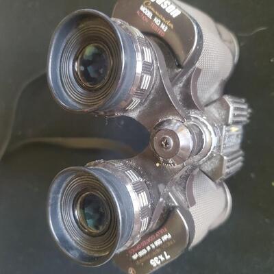 2 Pair Vintage Binoculars and Cases
