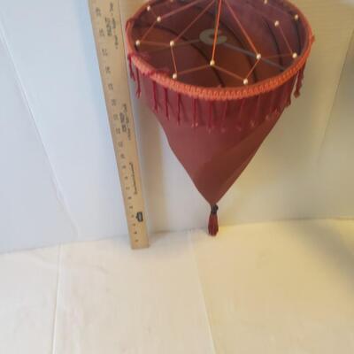 Lamp Shade 15''/19'' with tassel
