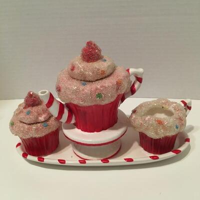 Tea Set - Candy Cane