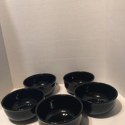 Royal Norfolk - Black Bowl Set of 5