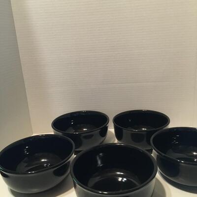 Royal Norfolk - Black Bowl Set of 5