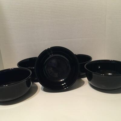 Royal Norfolk - Black Bowl Set of 5